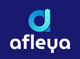 AFLEYA_Logo_280x206_Fond bleu